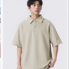 真维斯 230G重磅 美式polo衫 男夏季短袖体恤 衬衫领衣服 半袖  卡其#ZS平行标X L28.46元 包邮（需凑单）