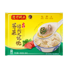 湾仔码头 馄饨 600g、30只22.9元