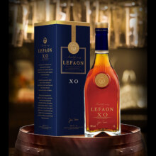 法国原瓶进口，LEFAON 利枫 庄主签名版 世家XO白兰地1000mL 赠小瓶200mL*1瓶203.45元包邮