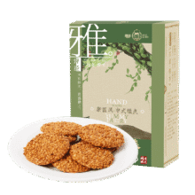 雅觅 亚麻籽杏仁脆饼 280g42.41元