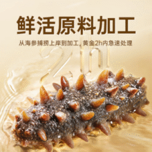 珍品堂 大连即食海参礼盒装 2斤（24-32头）￥252.91 比上一次爆料上涨 ￥66.2