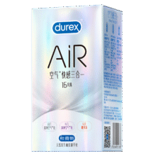 杜蕾斯 空气快感三合一 延时避孕套 16只79.9元（需领券）