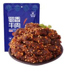 plus、需首购：科尔沁 牛肉干 500g39.45元
