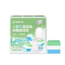 网易严选小魔方蓝泡泡洁厕宝香薰马桶清洁剂洁厕灵强力除垢除臭66g*9颗34.9元 (每满300减30,月销7000+)