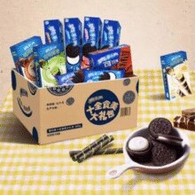 Oreo 奥利奥 十全食美大礼包 10盒 693g￥27.90 4.4折 比上一次爆料降低 ￥12