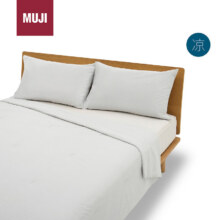 MUJI 凉柔薄被枕套套装 200*230cm、灰色384.46元