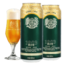 plus：Augerta/奥古特 青岛 啤酒 500ml*18听*2箱 36罐243.4元