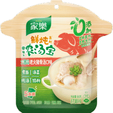 家乐鲜炖浓汤宝0添加防腐剂 水煮菜面条高汤料 老火猪骨味18g 5条21.72元（合10.86元/件）