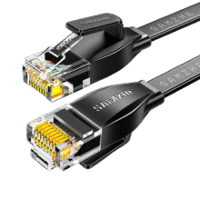 首购礼金，plus:山泽 六类网线 扁线, CAT6, 千兆, 1.5米1.43元