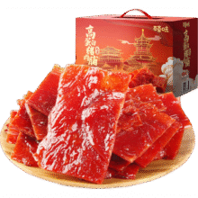 百草味 高蛋白猪肉脯 500g29.9元包邮