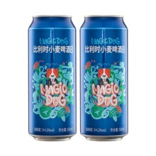 首购、PLUS：雪花 精酿啤酒 比利时风味小麦 500ml*2罐5.67元plus包邮