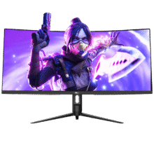 HKC 带鱼屏显示器 CG345UK 34英寸、21:9、WQHD、240Hz、HDR400、1500R曲面1351.51元