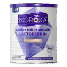 PLUS立减：莫兰卡（MOROKA）乳铁蛋白提高增强婴幼儿童宝宝免疫力抵抗力免疫球蛋白1-3-6-12岁 120g*1罐返后437.8元（需领券，合145.93元/件）晒单返5元京豆+5元红包