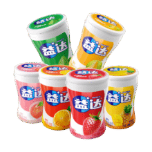 益达 无糖口香糖 40粒 56g*6瓶44.9元（需领券）