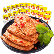 盐津铺子 手撕素肉素牛排豆腐干 450g13.9元（需领券）