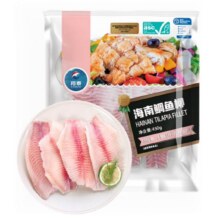 翔泰 罗非鱼鲷鱼柳 450g（6-7片）10.35元包邮（需试用）