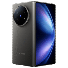 vivo X Fold5 AI折叠屏手机 16GB+1TB 钛度 217g超轻薄 等效6000mAh蓝海电池9399元