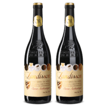 勆迪 干红葡萄酒 750ml58元（需领券）
