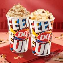 DQ·蛋糕·冰淇淋 【猛料双大杯】甜蜜爆品暴风雪套餐兑换券·1张48.6元（到手两杯 单杯仅24.3元）