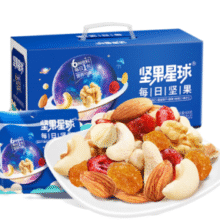 沃隆 坚果星球  每日坚果 600g（20g*30包）￥39.50 3.3折