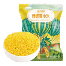 东北五谷杂粮精选黄小米500g*12.95元包邮