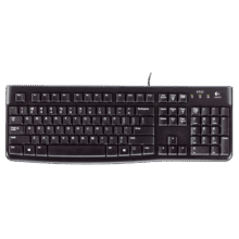 Logitech/罗技 K120 薄膜键盘 办公设计 黑色52元