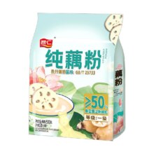 88VIP: 智仁无添加蔗糖纯藕粉600克 *2件 +凑单22.72元（11.36元/件）+6.38元淘金币