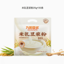九阳豆浆 米乳豆浆粉 25g*20条￥16.11 8.1折