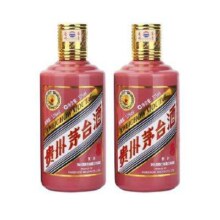 预售、限京津冀地区：茅台 乙巳蛇年 生肖纪念 53度 酱香型白酒 375ml*2瓶*4盒 整箱装13719元 包邮（定金10元，尾款立减300元）