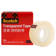 3m 透明胶带 600-CH33 12.7mm×32.9m*39.68元（需领券，合3.23元/件）