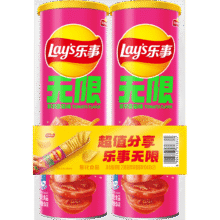 乐事 薯片 无限 208克 2罐9.9元(需换购)