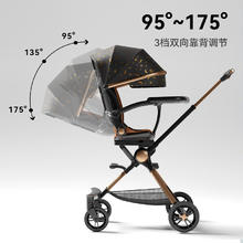 playkids 普洛可 X7-3 宝宝推车 星空黑券后469元