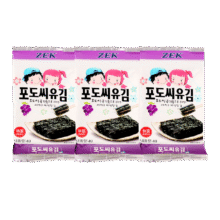 Zek 葡萄籽海苔 4g*3包0.43元