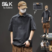 班尼路 半袖t恤 灰色 XL79元