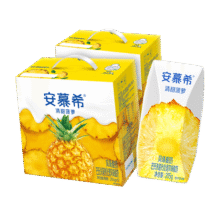 安慕希 希腊风味 酸奶 3.1g蛋白质利乐钻205g 菠萝味 24盒66元（需领券）