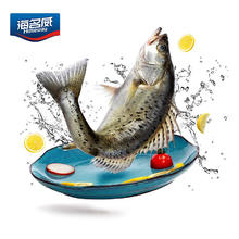 海名威 鲜蒸海鲈鱼 450g17.27元