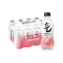 再降价、88会员：元气森林 白桃气泡水 280ml×12瓶16.9元