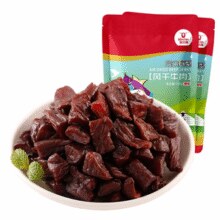 科尔沁 凹凸有型 风干牛肉干粒 200g*2袋￥31.61 2.3折