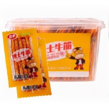 临期：劲丰博士 牛筋辣条零食1000克/盒（20g*50包）25/11/932.4元包邮（合16.2元/件）