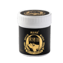 高金食品 100%黑猪油300g（赠品1件）14.75元包邮（需试用）