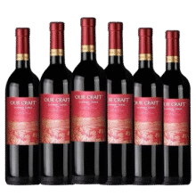 杰卡斯Jacob's Creek澳岚多耀金版加本纳西拉红葡萄酒750ml*6装268元 (券后省200)