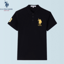 U.S. POLO ASSN.保罗男夏季休闲透气POLO衫￥69.00