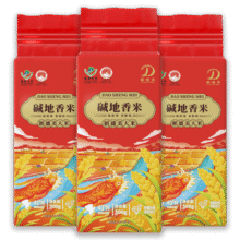稻盛美 碱地香米 1500g9.9元