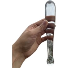 子羞高硼硅实心玻璃倒蒜泥 需要使用木头蒜槽 坚固耐磨好清洗不易残留 直径3.3cm圆头2.6cm长度20cm33.34元（需领券）