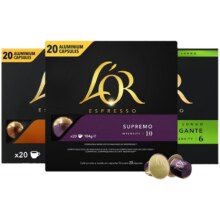 88VIP：法国LOR 咖啡胶囊 20颗适用nespresso22.4元包邮+2560淘金币（需领券）