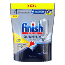 亮碟亮碟finish洗碗凝珠洗碗块洗碗机专用清洁剂三合一清洗洗碗粉盐剂 量子洗碗凝珠60颗柠檬味100元 (满100减32,券后省9)