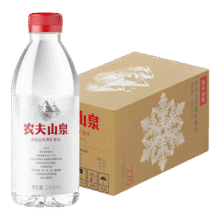 农夫山泉  长白山天然矿泉水 源自长白山 380ml*15瓶 380ml*15瓶*2箱45元 (月销7000+)