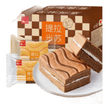 plus：泓一 提拉米苏夹心蛋糕 摩卡咖啡味 400g （14款任选4款）24.92元（需领券，合6.23元/件）