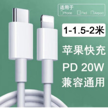 摩力小象 数据线 1.5m9.4元（需领券，合4.7元/件）