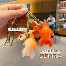 腾安达 紫外线温感变色烤鸭车载包包挂件 【2个】3.9元